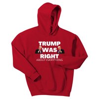 Trump Was Right About Everything Kids Hoodie