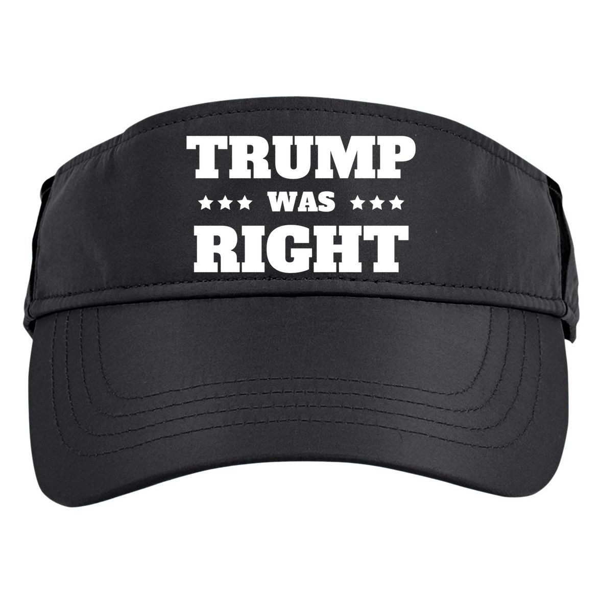 Trump Was Right Star Adult Drive Performance Visor