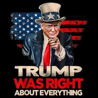 Trump Was Right About Everything President Donald Trump 2024 Bucket Hat