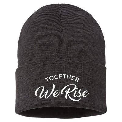 Together We Rise Sustainable Knit Beanie