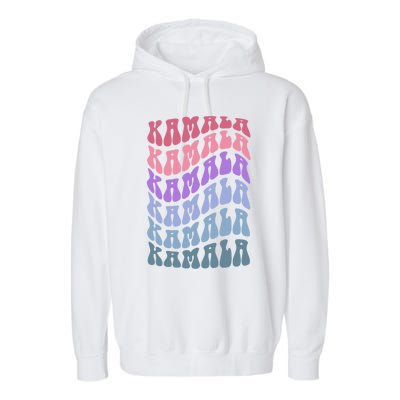 Together We Rise Kamala Harris 2024 Election Future Female Gift Garment-Dyed Fleece Hoodie