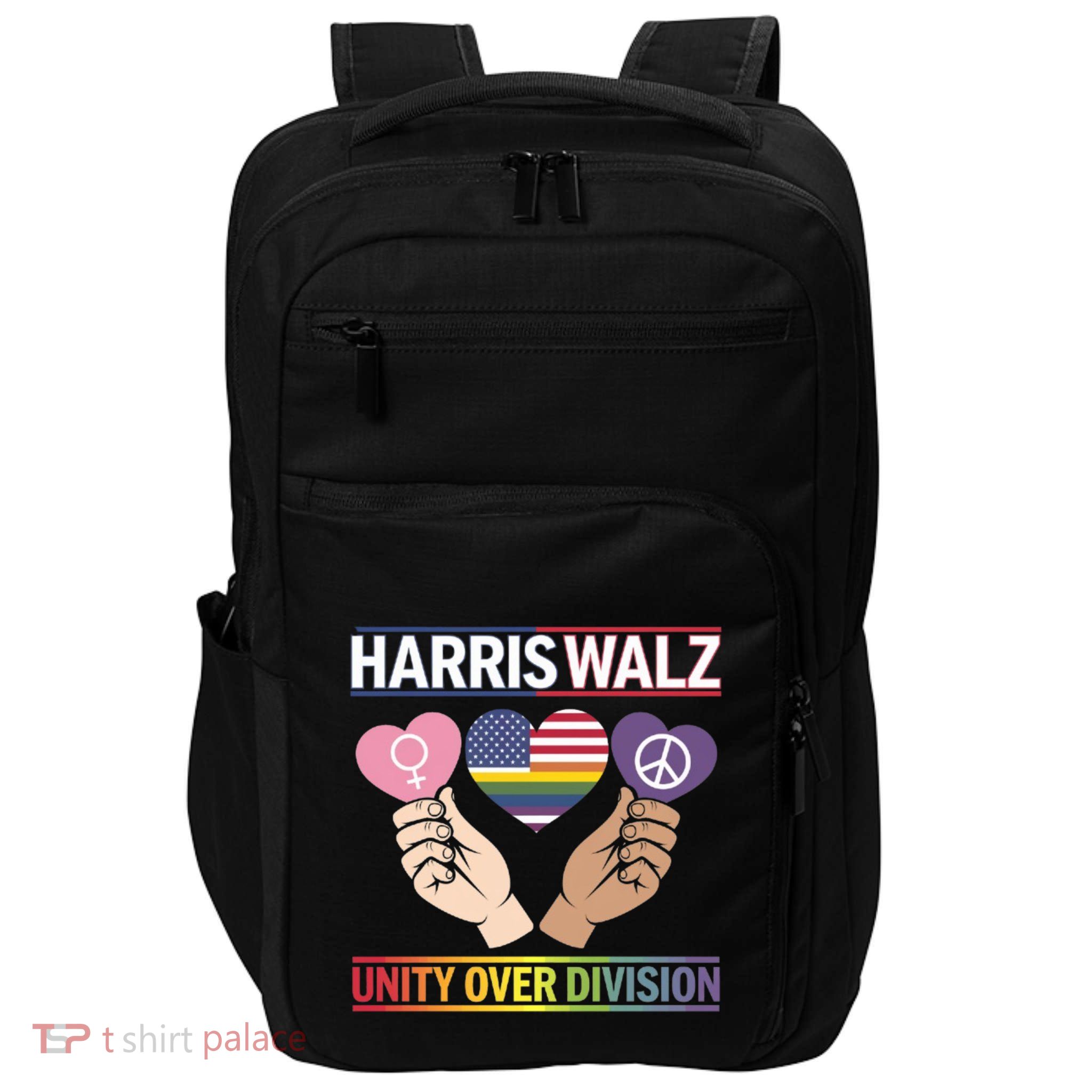 Together We Rise: Harriswalz For Unity Great Gift Impact Tech Backpack
