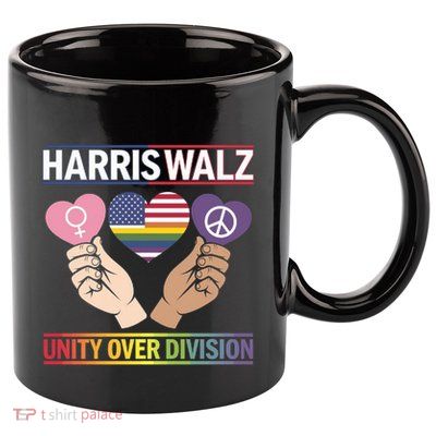 Together We Rise: Harriswalz For Unity Great Gift 11oz C Handle Ceramic Mug