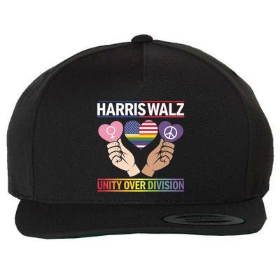 Together We Rise: Harriswalz For Unity Great Gift Wool Snapback Cap