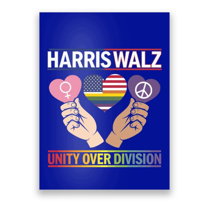 Together We Rise: Harriswalz For Unity Great Gift Poster
