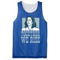 Together We Rise Vote President Election Kamala Harris Funny Gift Mesh Reversible Basketball Jersey Tank