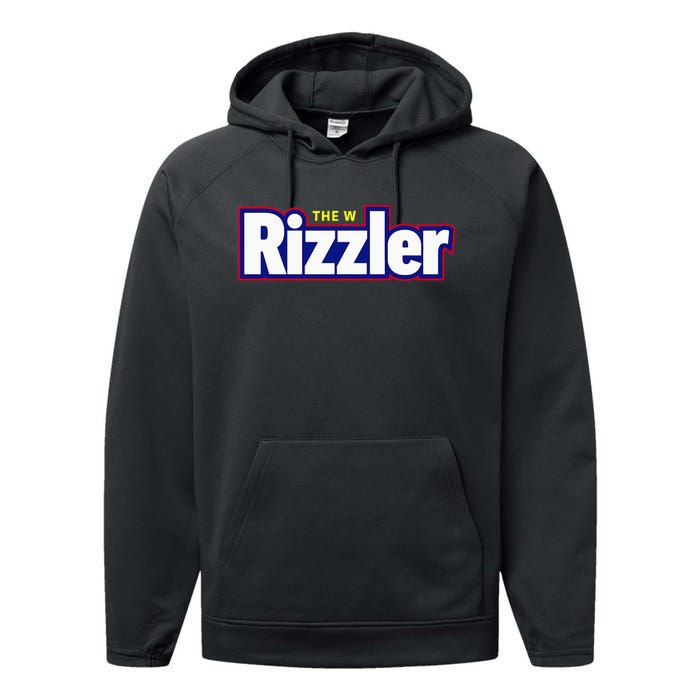 The W Rizzler For The Rizz God Performance Fleece Hoodie