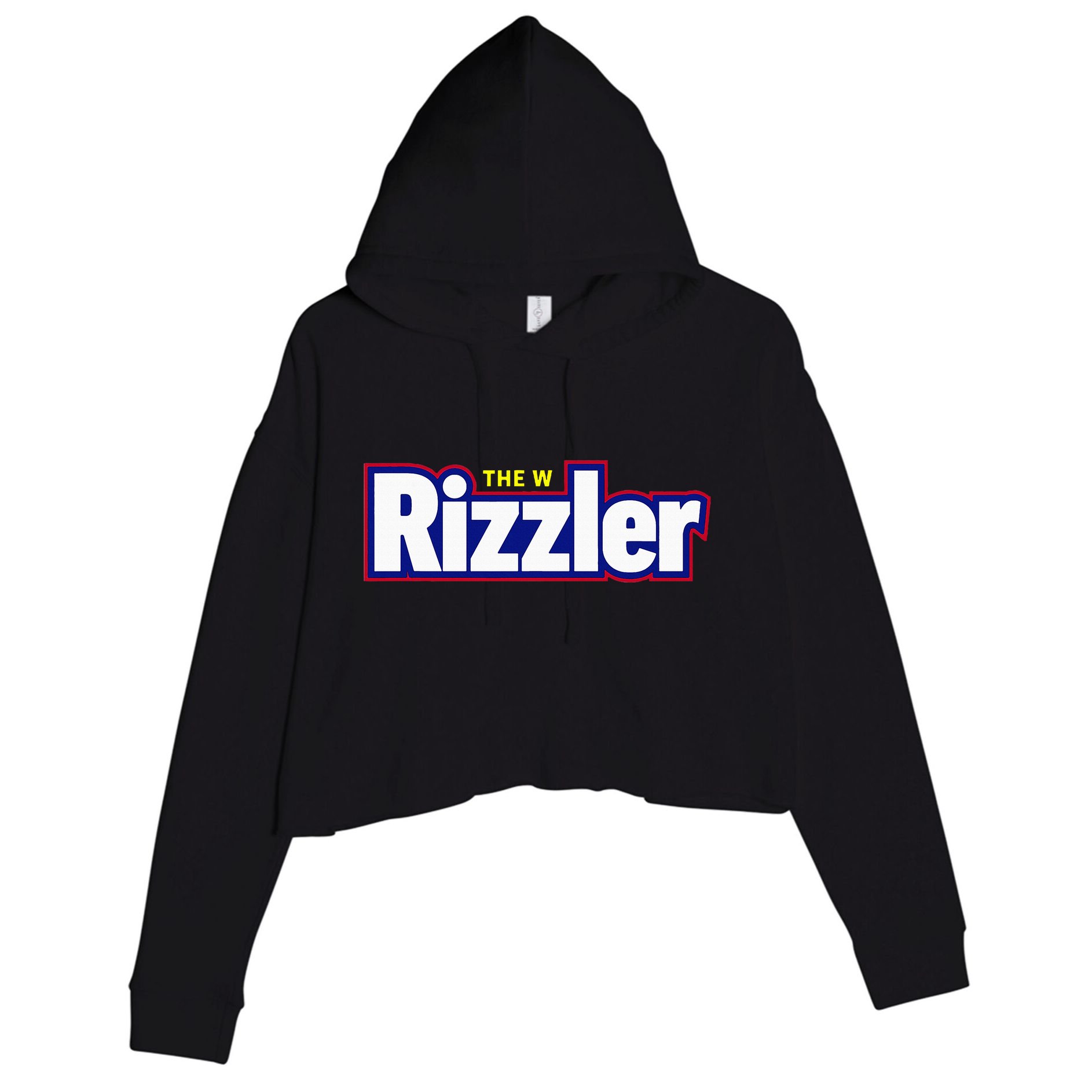 The W Rizzler For The Rizz God Crop Fleece Hoodie