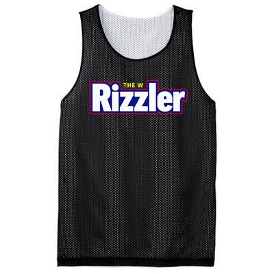 The W Rizzler For The Rizz God Mesh Reversible Basketball Jersey Tank