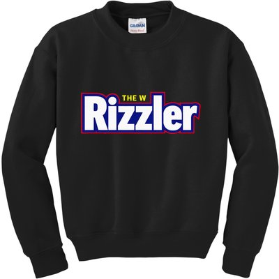 The W Rizzler For The Rizz God Kids Sweatshirt