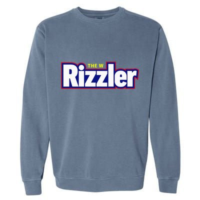 The W Rizzler For The Rizz God Garment-Dyed Sweatshirt
