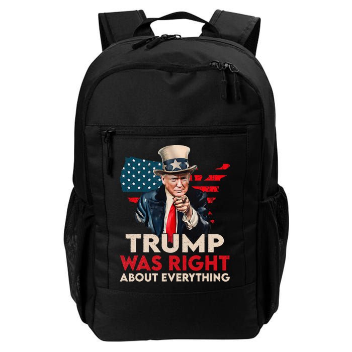 Trump Was Right About Everything Funny Backpack