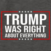 Trump Was Right About Everything Funny USA Vector Backpack