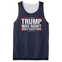 Trump Was Right About Everything Funny USA Mesh Reversible Basketball Jersey Tank