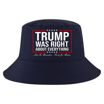 Trump Was Right About Everything LGBFJB LGB FJB Cool Comfort Performance Bucket Hat