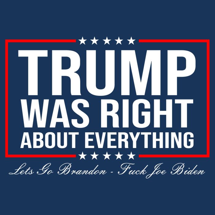 Trump Was Right About Everything LGBFJB LGB FJB Sustainable Bucket Hat