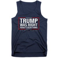 Trump Was Right About Everything LGBFJB LGB FJB Tank Top