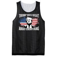 Trump Was Right About Everything Mesh Reversible Basketball Jersey Tank