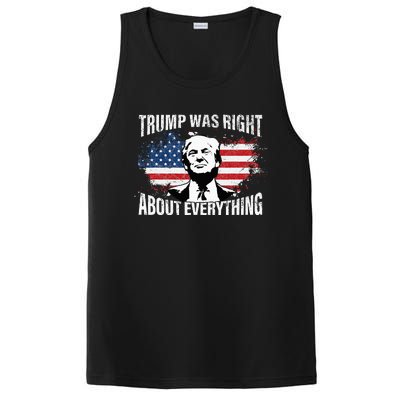 Trump Was Right About Everything PosiCharge Competitor Tank