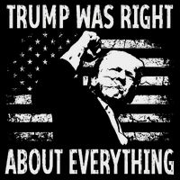 Trump Was Right About Everything American Flag 45 47 City Backpack