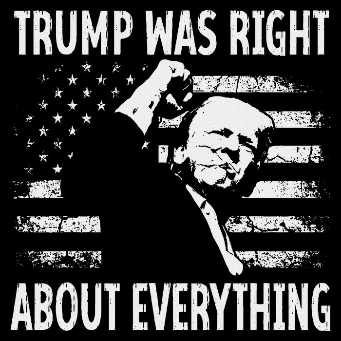 Trump Was Right About Everything American Flag 45 47 City Backpack