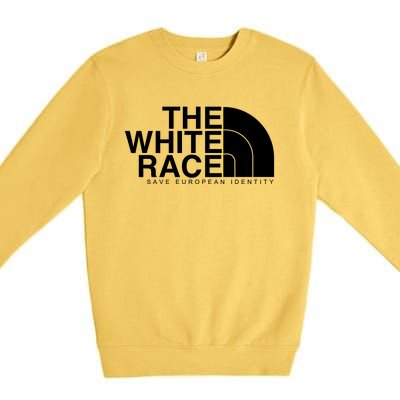 The White Race Save European Identity Premium Crewneck Sweatshirt