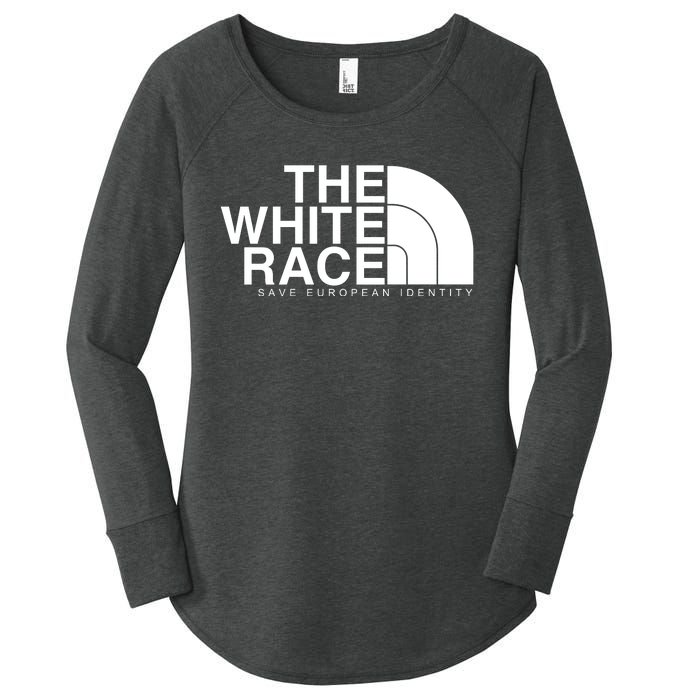 The White Race Save European Identity Women's Perfect Tri Tunic Long Sleeve Shirt