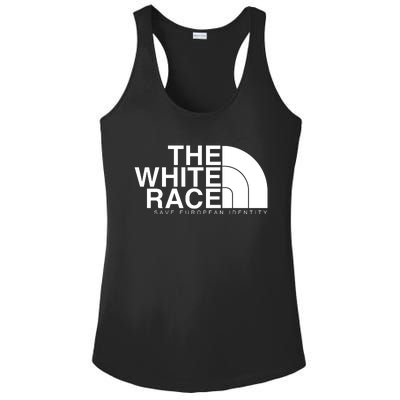 The White Race Save European Identity Ladies PosiCharge Competitor Racerback Tank