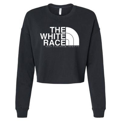 The White Race Save European Identity Cropped Pullover Crew