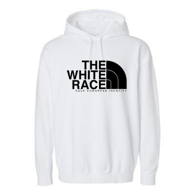 The White Race Save European Identity Garment-Dyed Fleece Hoodie