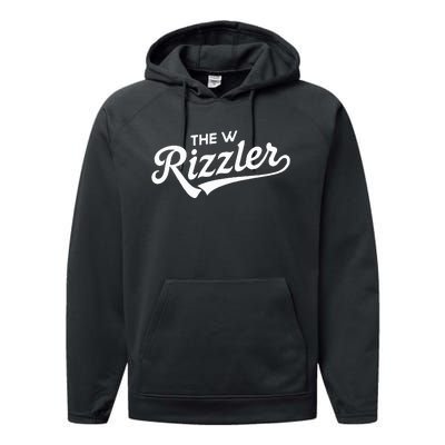 The W Rizzler For W Rizz God Performance Fleece Hoodie