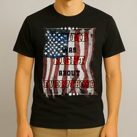 Trump Was Right About Everything USA Flag T-Shirt