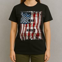 Trump Was Right About Everything USA Flag T-Shirt