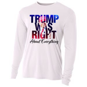 Trump Was Right About Everything Apparel Cooling Performance Long Sleeve Crew