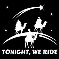 Tonight We Ride Three Wiseman Christmas Jesus Nativity 16 in Basic Backpack