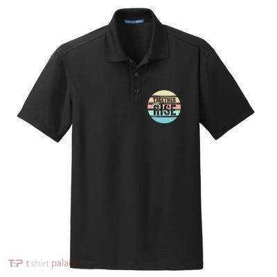 Together We Rise We Rise Together Empowerment Dry Zone Grid Polo
