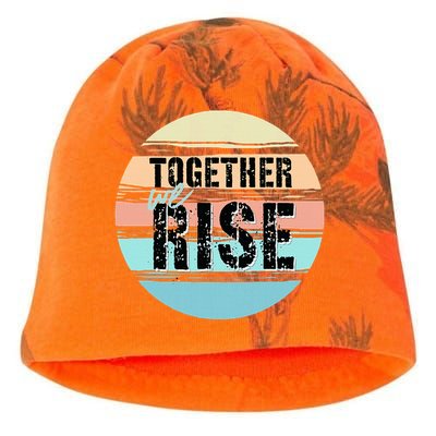 Together We Rise We Rise Together Empowerment Kati - Camo Knit Beanie