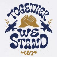 Together We Stand Support Ukraine Poster