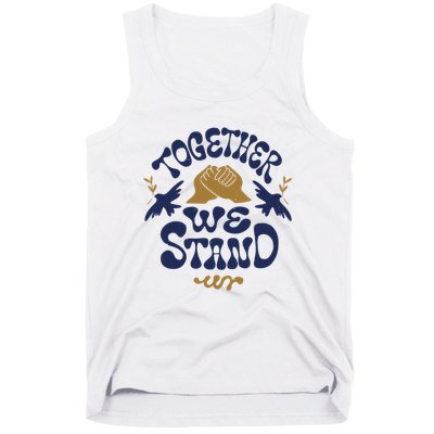 Together We Stand Support Ukraine Tank Top