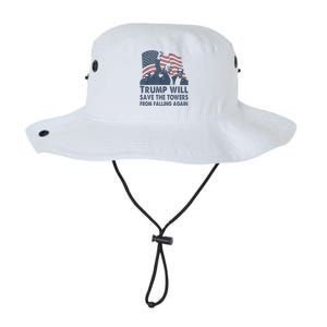 Trump Will Save The Towers From Falling Again Legacy Cool Fit Booney Bucket Hat