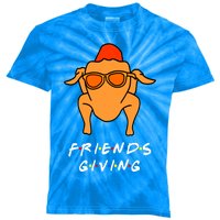 Turkey With Sunglasses Funny Gift Happy Friendsgiving Gift Kids Tie-Dye T-Shirt