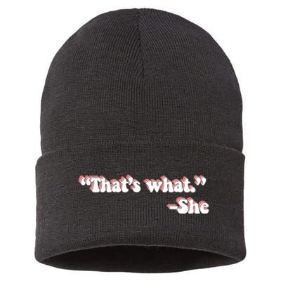 That’S What She Said Sustainable Knit Beanie