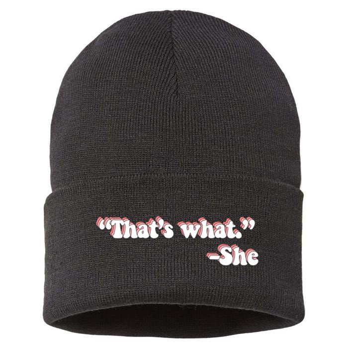 That’S What She Said Sustainable Knit Beanie