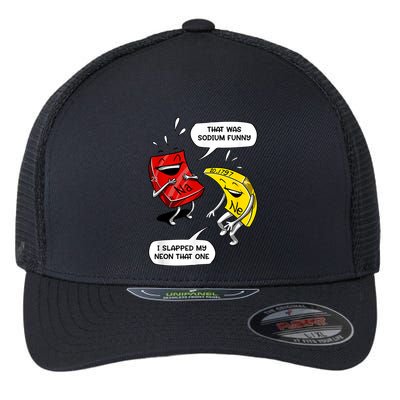 That Was Sodium Funny Geek Chemistry Science Joke Flexfit Unipanel Trucker Cap