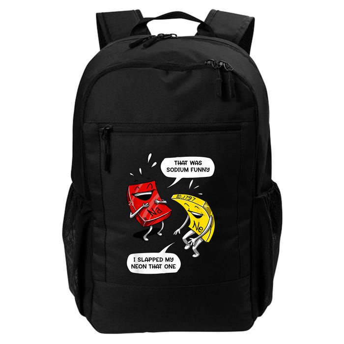 That Was Sodium Funny Geek Chemistry Science Joke Backpack