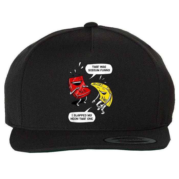 That Was Sodium Funny Geek Chemistry Science Joke Wool Snapback Cap