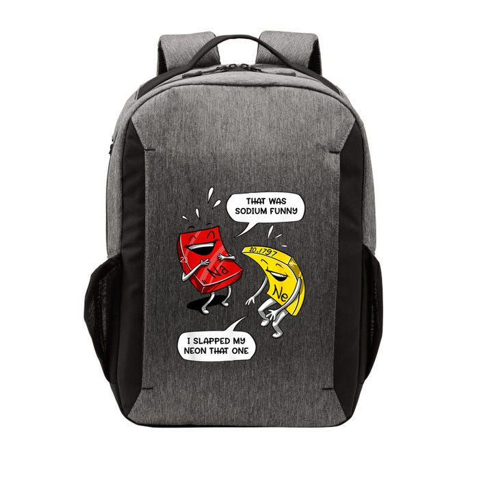 That Was Sodium Funny Geek Chemistry Science Joke Vector Backpack