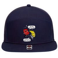 That Was Sodium Funny Geek Chemistry Science Joke 7 Panel Mesh Trucker Snapback Hat
