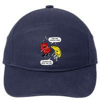 That Was Sodium Funny Geek Chemistry Science Joke 7-Panel Snapback Hat