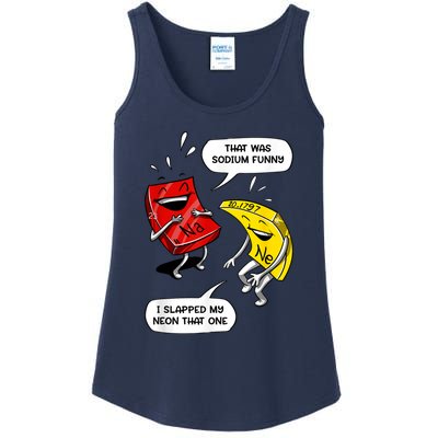 That Was Sodium Funny Geek Chemistry Science Joke Ladies Essential Tank